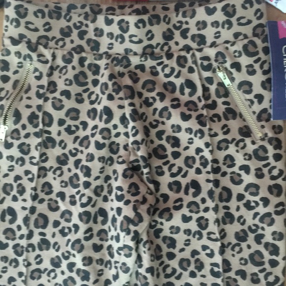 NWT Adorable Cherokee Girls’ XL Leopard Pants - Picture 4 of 6